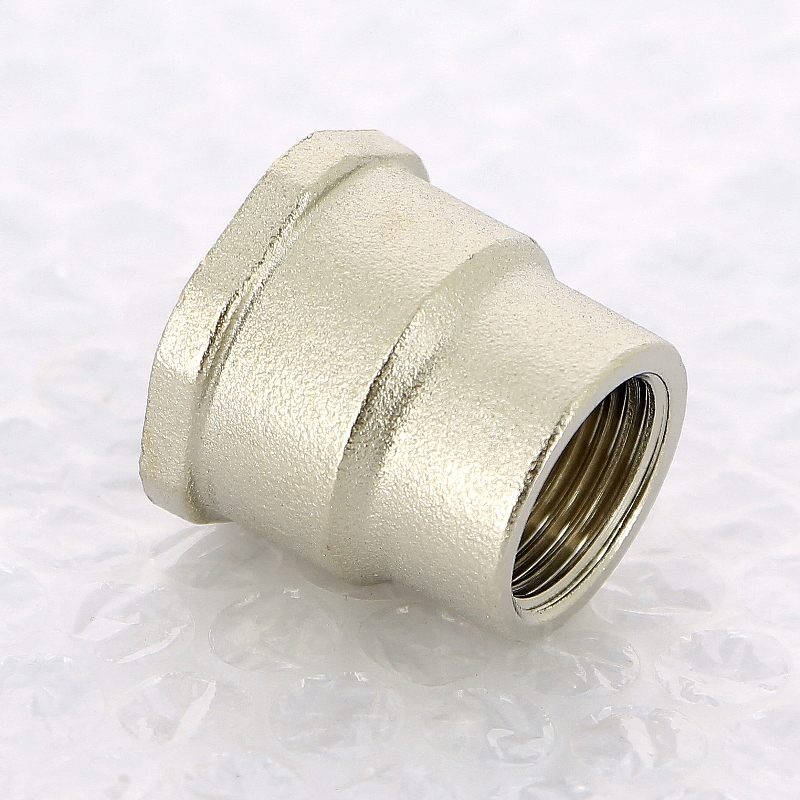 Муфта редукция 3/4" x 1/2" (ВР) никель UNI-FITT