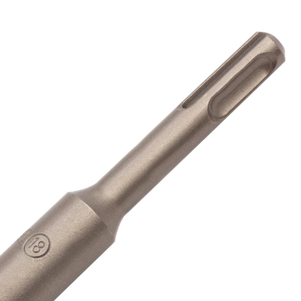 Бур по бетону, двойная спираль, три пылеотводящие кромки, 18 x 310 мм DENZEL (705044)