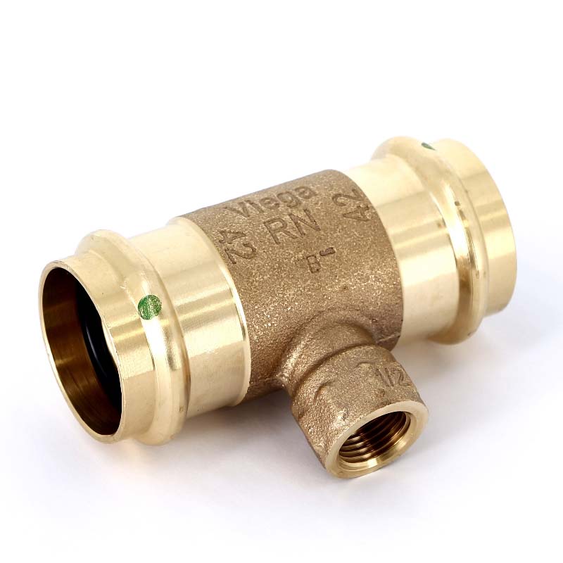 Тройник пресс-В 42х1/2'x42 Sanpress VIEGA