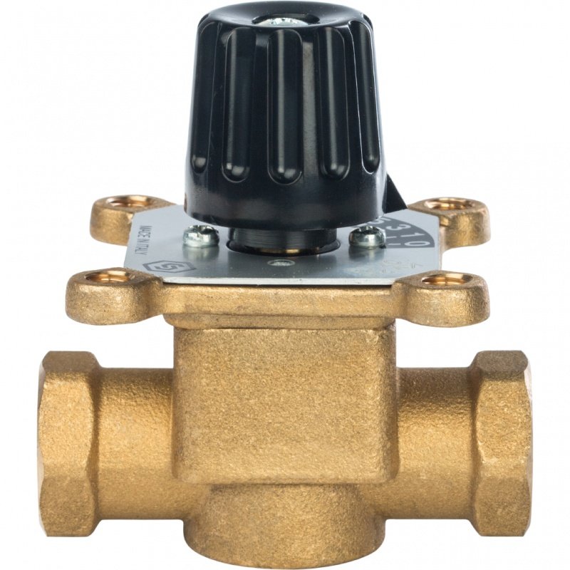 Трехходовой смесительный клапан 1/2" STOUT 2,5 KVs