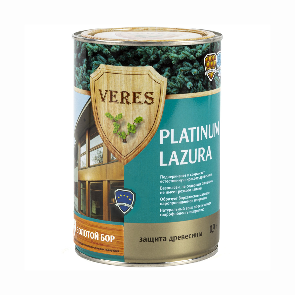 Верес платинум №17 золотой бор  0,9 л (1/6) "veres"