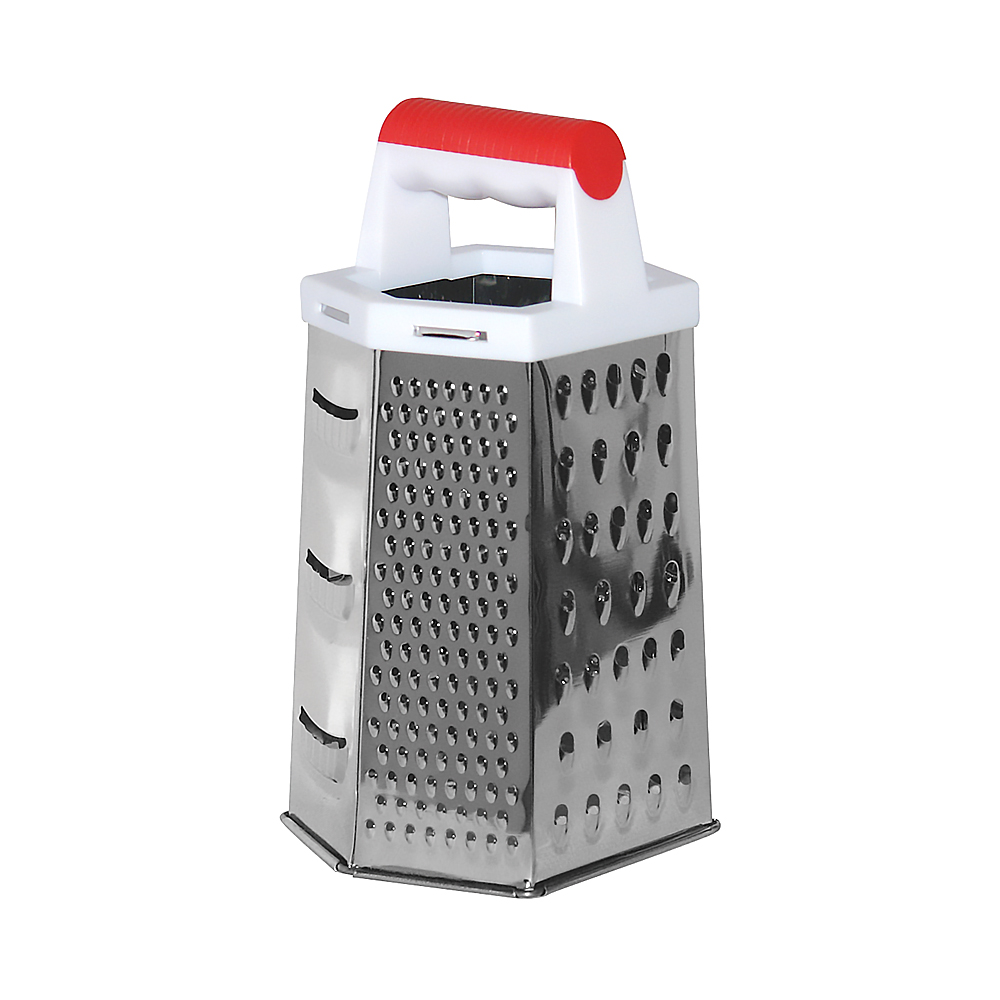 Терка нержав. 6-гранная 23 см (1/72) "mallony" gr-001-9