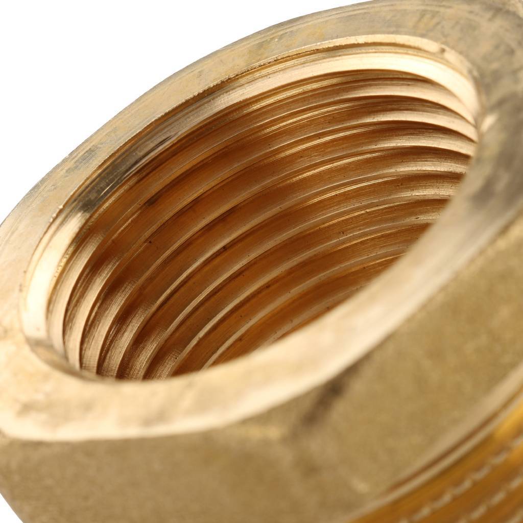 Футорка редукционная НВ 1"1/2 x 1" латунь TIEMME