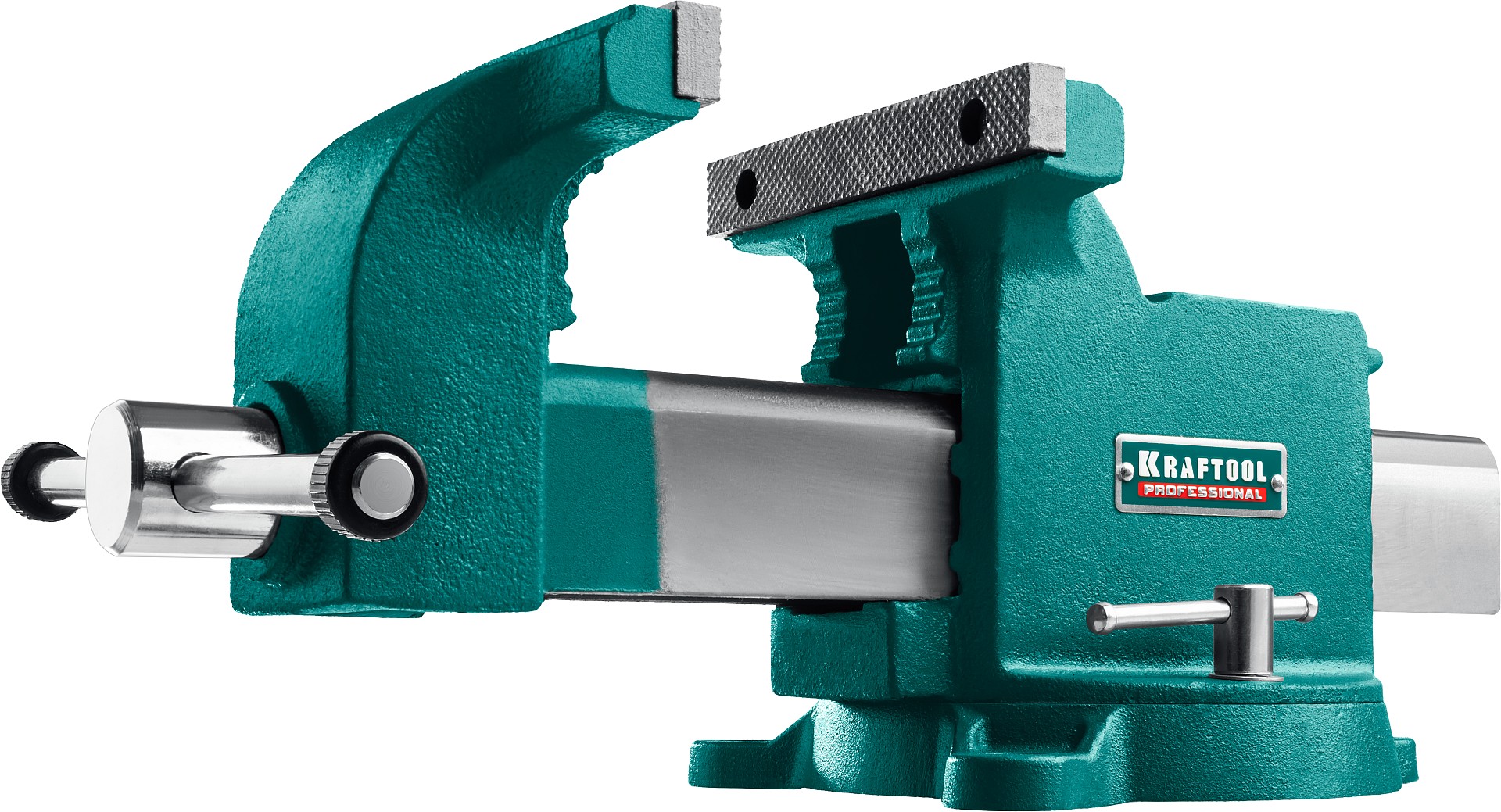 KRAFTOOL Steel, 100 мм, стальные слесарные тиски (32701-100)