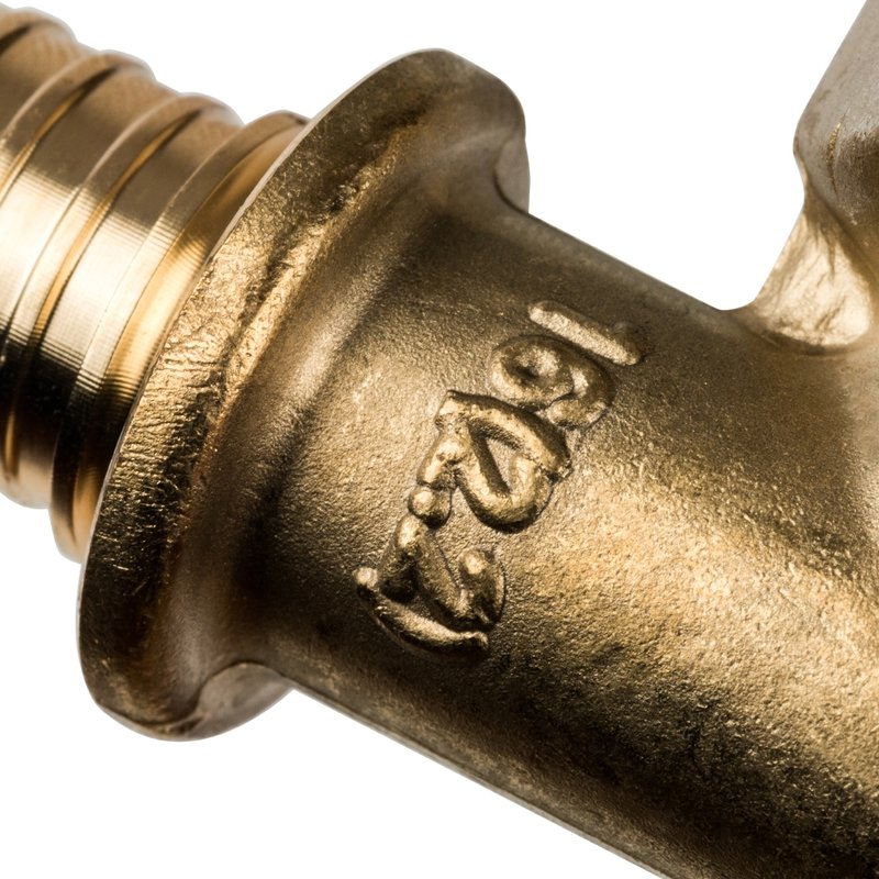 Тройник-переходник 16 x 1/2" ВР аксиальный для труб PE-X STOUT