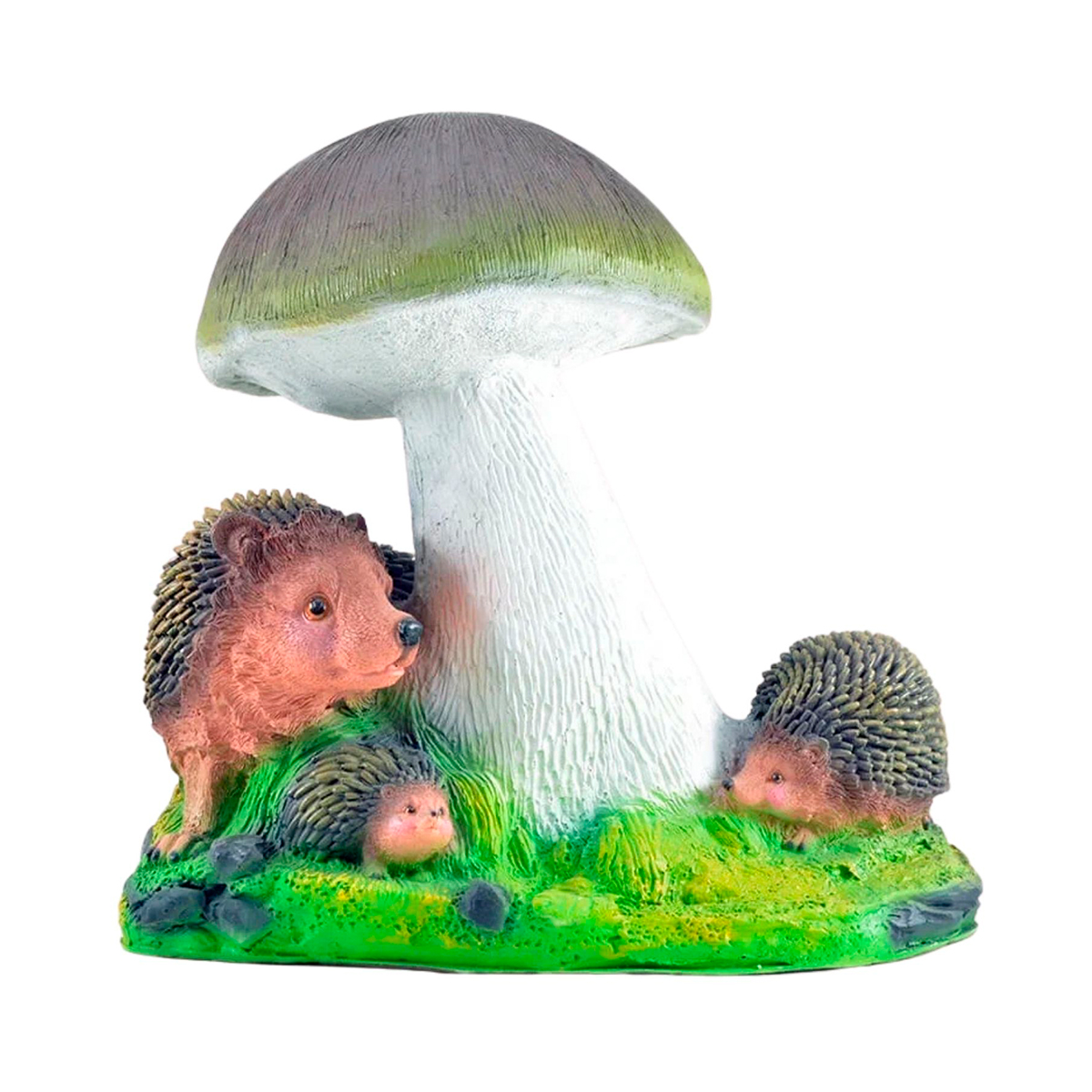 Фигурка садовая "гриб подосиновик с ежами" (1/3) "сказка" jng337