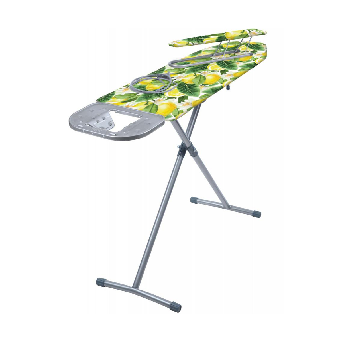 Доска гладильная "ника  3 м" (тропич. листья) 122 х 34 см (1/3)  металл  "ника" н3м/2