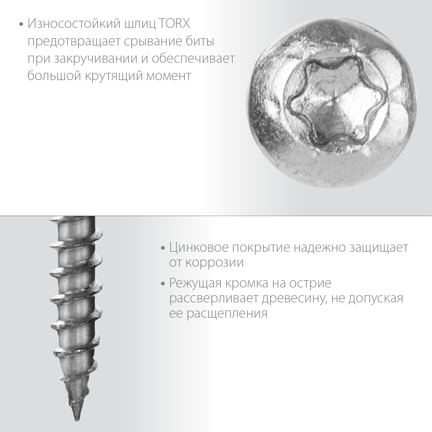 ЗУБР СПК, 35 х 5 мм, TX20, цинк, 250 шт, саморез для перфорированного крепежа, Профессионал (30061-50-35)
