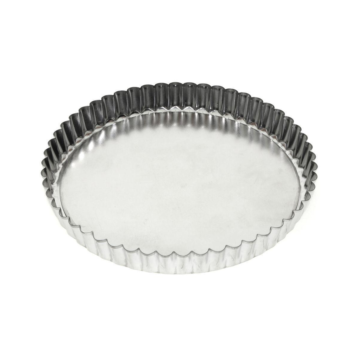 Форма для выпечки пирога металл. разъемная d=20 см, h=2,7 см (1/48) "мультидом" dh8-55