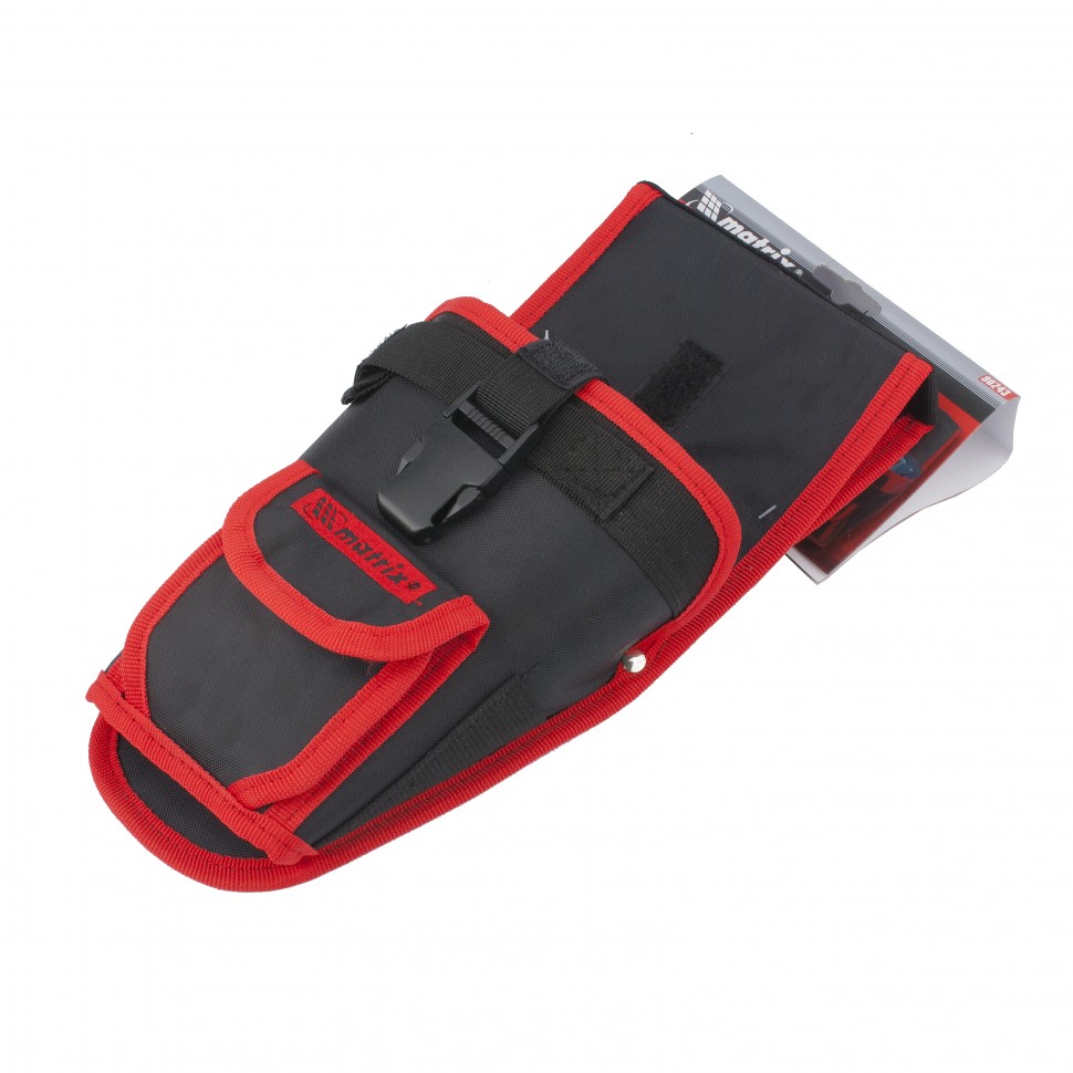 Кобура для шуруповерта с карманом для бит и сверл Matrix (90243)