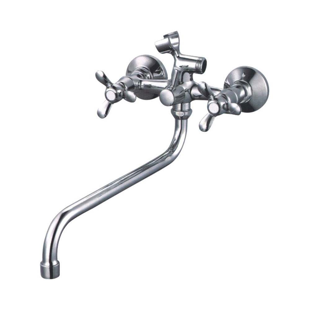 Смеситель для ванн fz 471-a17 длинный излив (1/10) "fauzt"