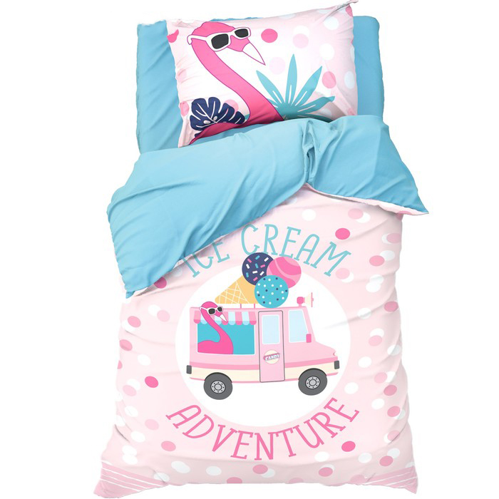 Постельное белье "этель" pink dreams 1,5 сп. (бязь) (1/7) 4702802