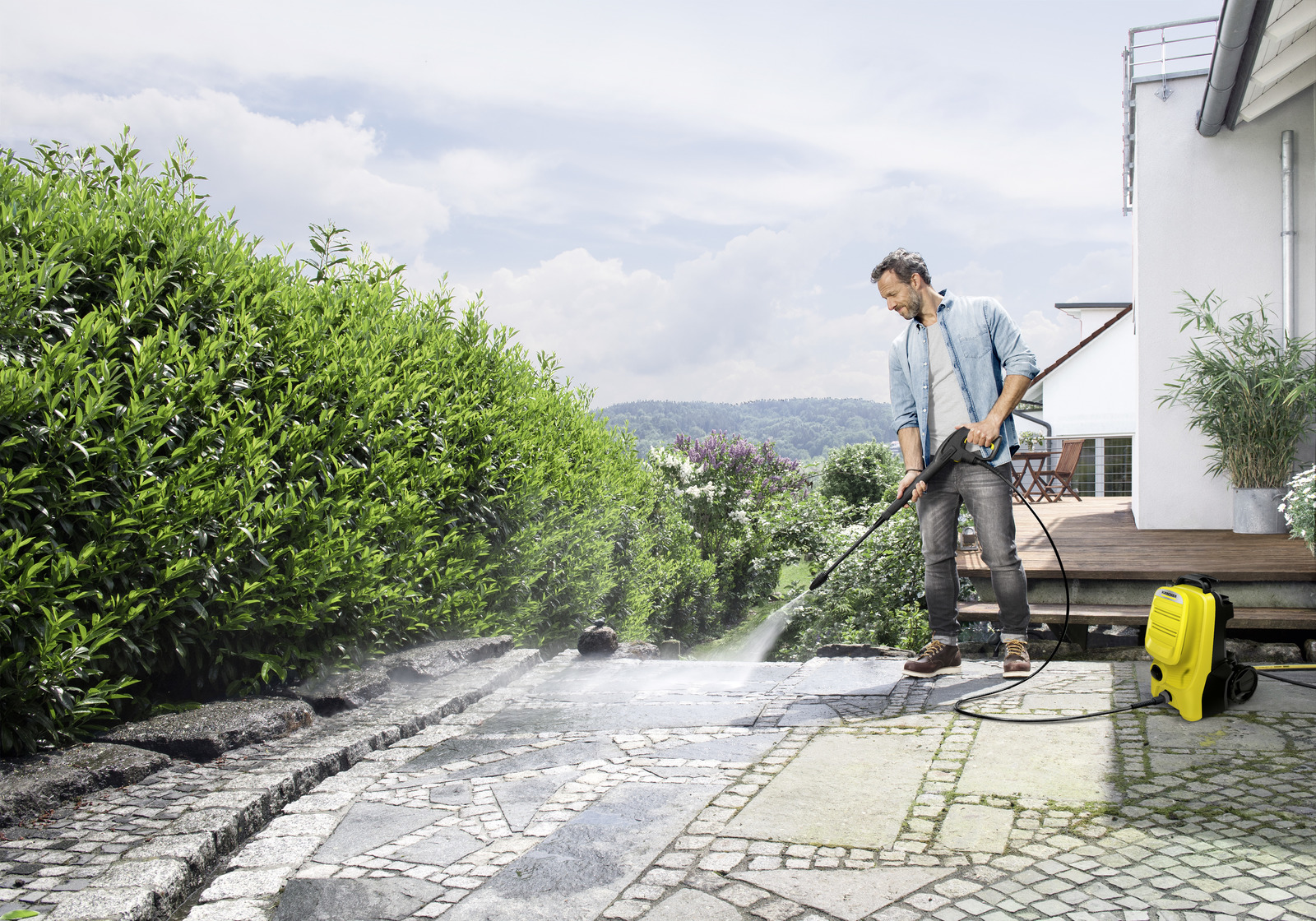 Мойка высокого давления k 4 compact um "karcher"