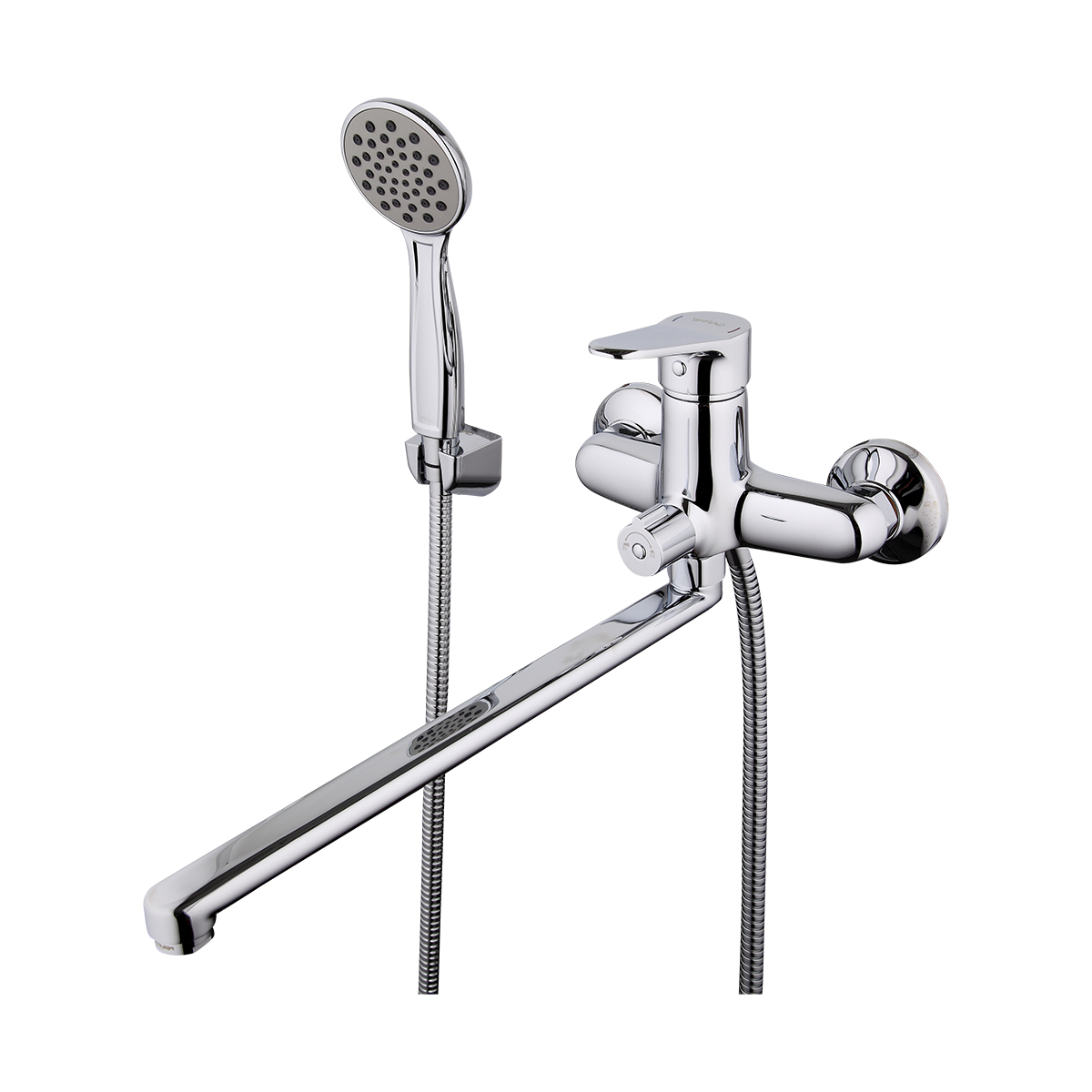 Смеситель для ванн g2236 длинный поворотн. излив, хром (1/8) "gappo"