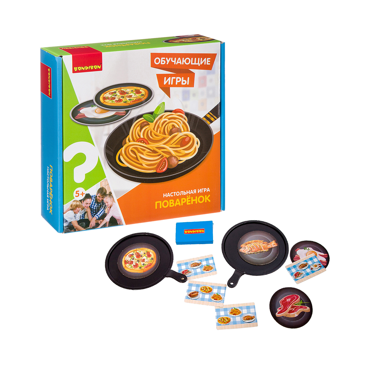 Игра обучающая "поваренок" "bondibon" вв3327