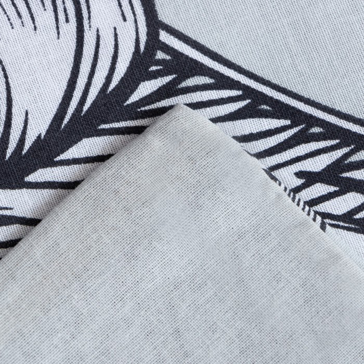 Постельное белье "этель" gray tropics 1,5 сп. (поплин) (1) 7674452