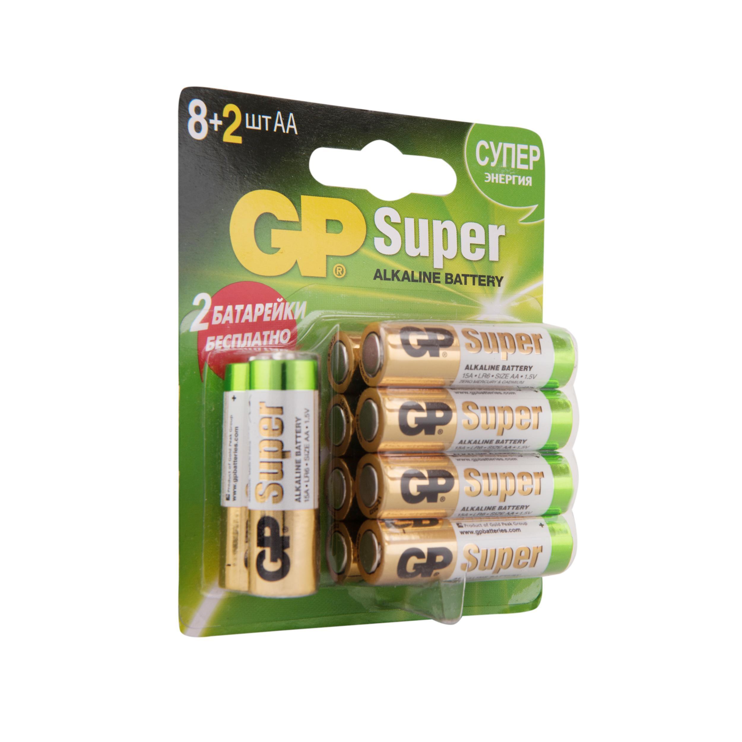 Батарейки gp super аа 10 шт. Батарейка GP super Alkaline 15a lr6 AA (10шт). Алкалиновые батарейки GP АA 10 шт super alkaline15a-2crb10. Батарейки GP super, AA (lr06, 15а), алкалиновые, комплект 4 шт, в блистере, 15a-2cr4. Батарейки GP super AA/lr6/15a алкалин., 10 шт/уп. Gp15-zcrb10.