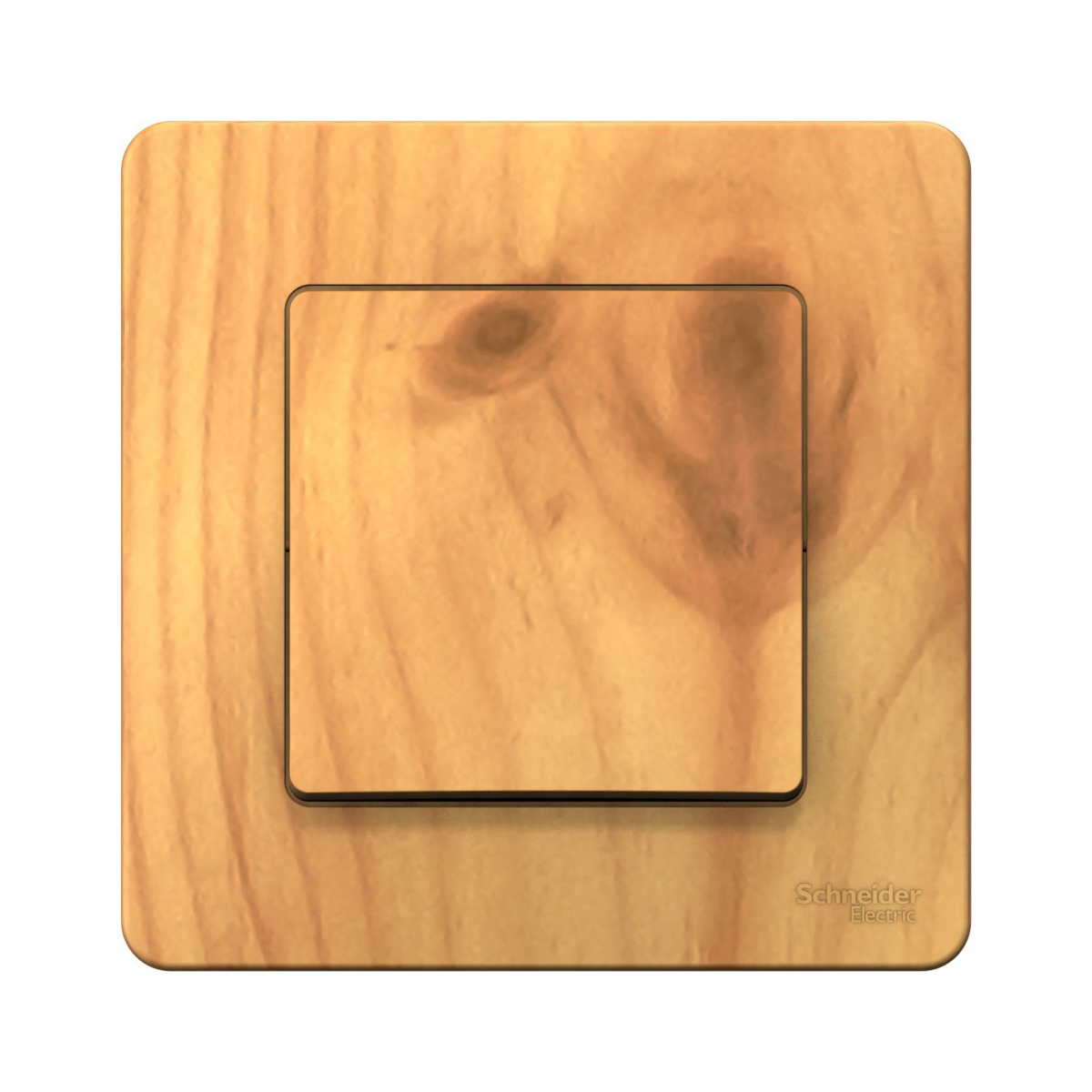 Переключатель "blanca" 1 кл. 10а, ясень (1/10/20) "schneider"