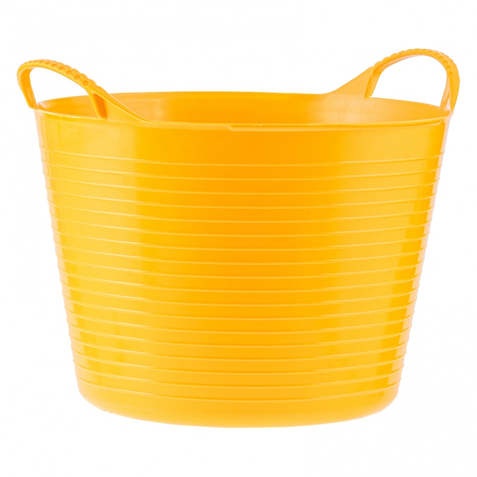 Ведро гибкое сверхпрочное, 14 л, желтое, Сибртех (67502)