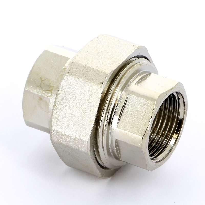 Американка с прокладкой O-RING 1" x 1" (ВР) никель UNI-FITT