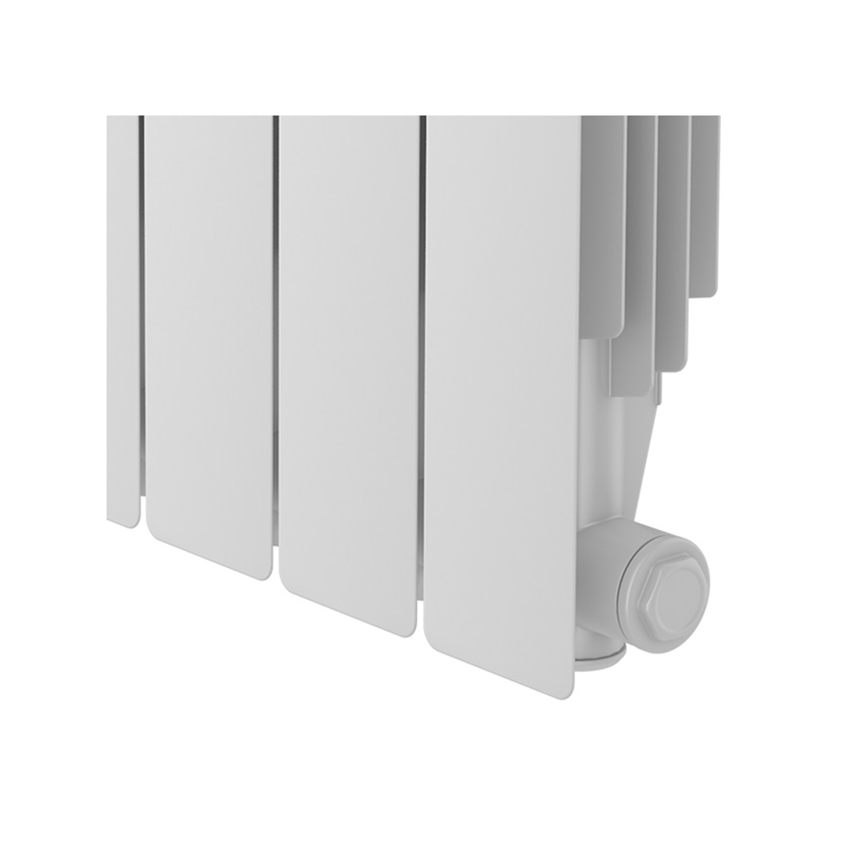 Радиатор алюмин. "revolution 500 2.0" 10 секций (1) "royal thermo"