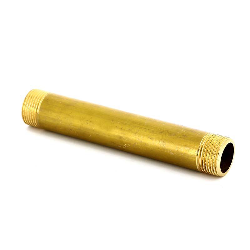 Удлинитель резьбовой НР 3/4" x 225 мм латунь STOUT