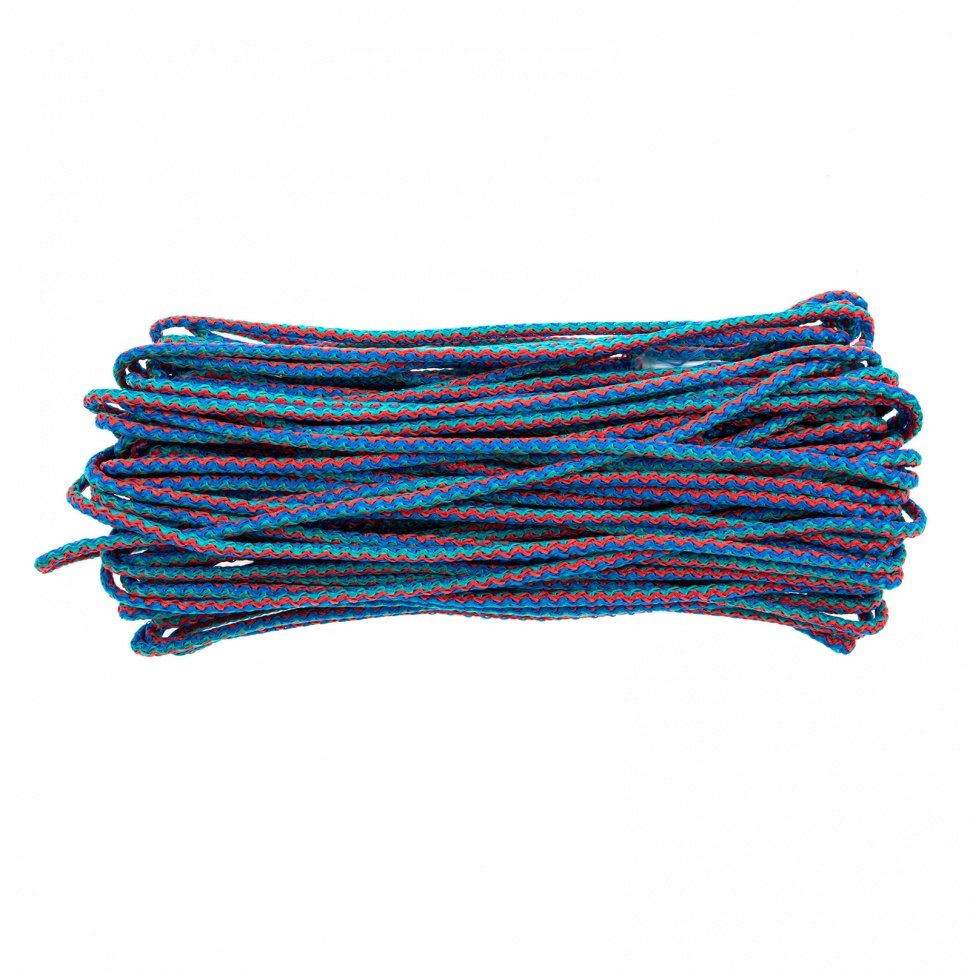 Шнур бельевой полипропиленовый с сердечником, 5 мм L 20 м, цветной, Home Palisad (937135)