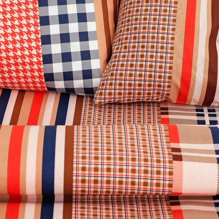 Постельное белье "этель" шотландия 2 сп. (бязь) (1/6) 2961483