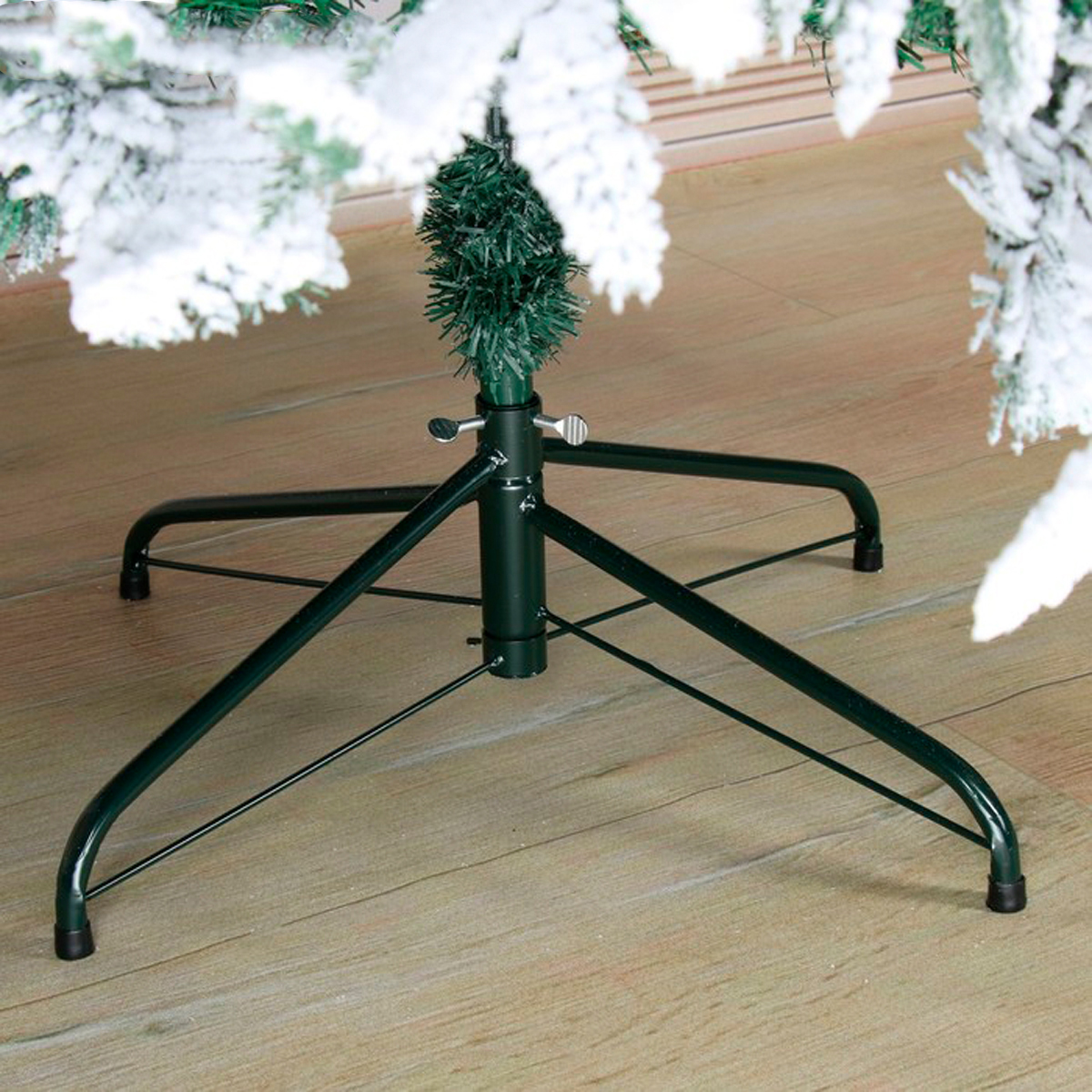 Ель декор. "уральская в снегу" 210 см, 1090 веток  "зимнее волшебство" 185435