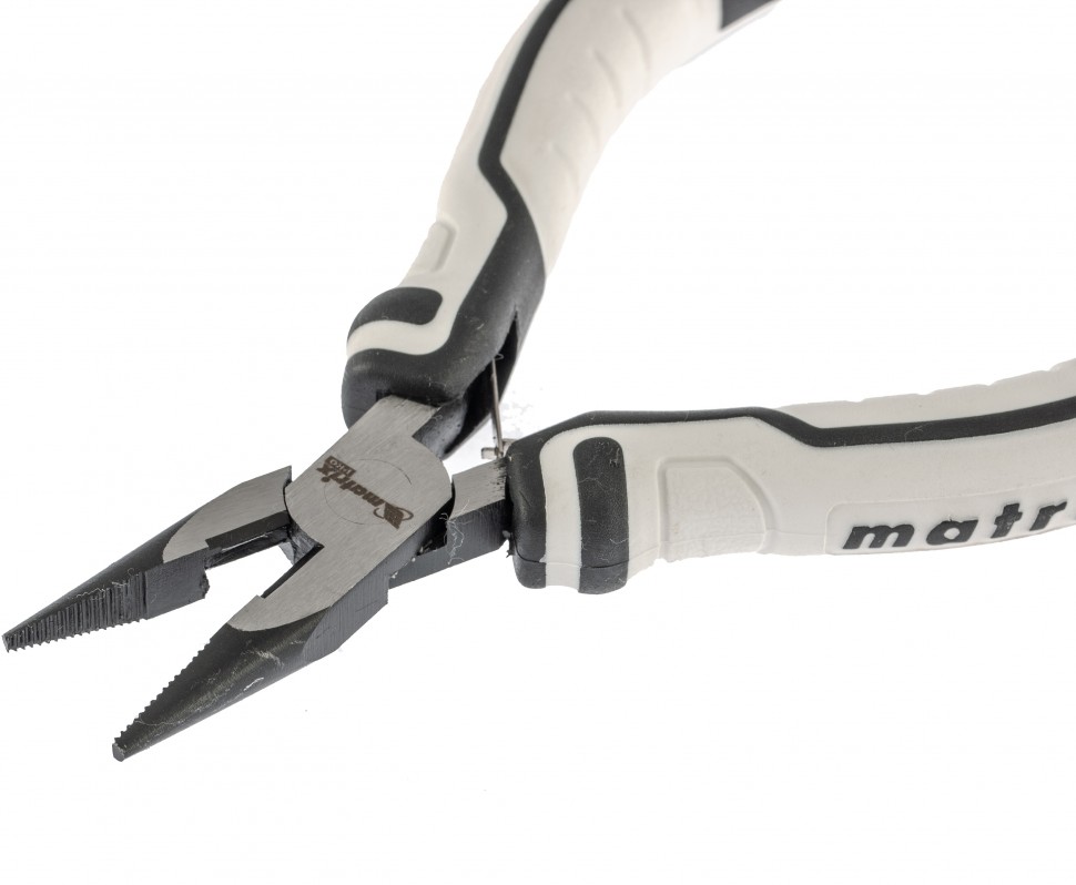 Длинногубцы Mini, 125 мм, прямые, авторазжим, Pro Matrix (17830)