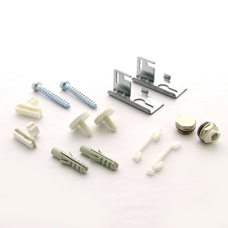 Комплект кронштейнов с заглушкой и воздухоотводчиком VOGEL&NOOT для крепления радиаторов (тип К) бок