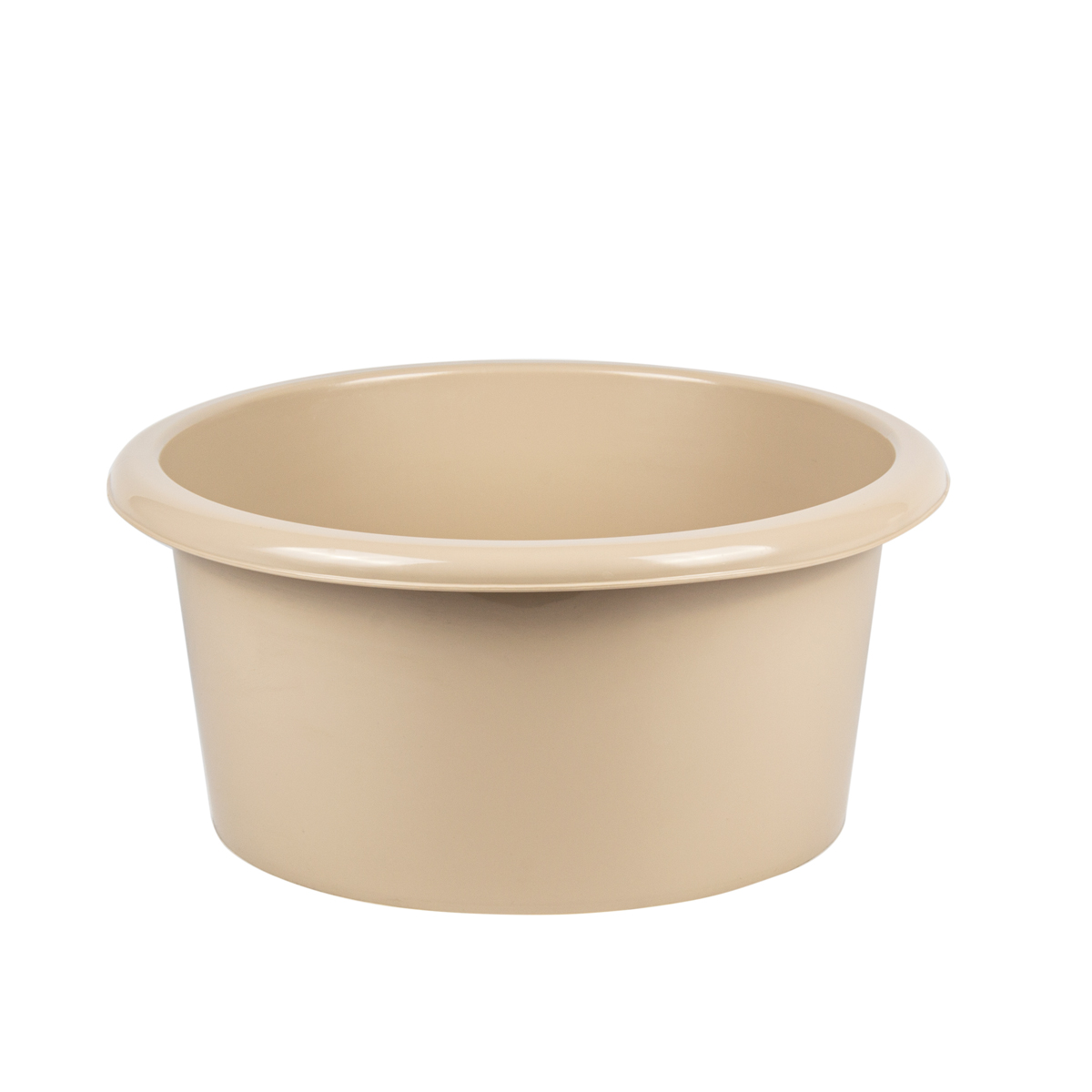 Таз пласт. 10 л пищевой (латте) (1/25) "виолет"