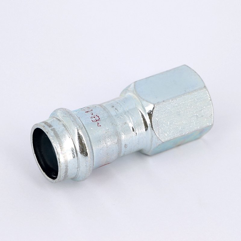 Муфта пресс-В оцинкованная сталь 18 х 1/2' IBP
