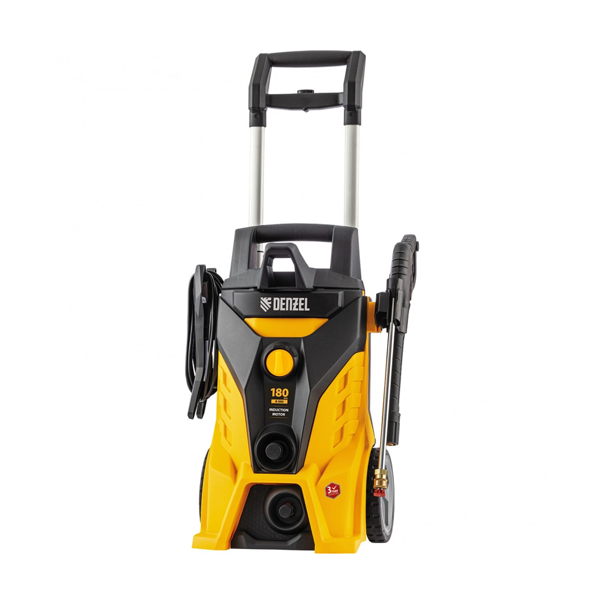 Мойка высокого давления r-180i  180 бар, 2400 вт (1) "denzel"