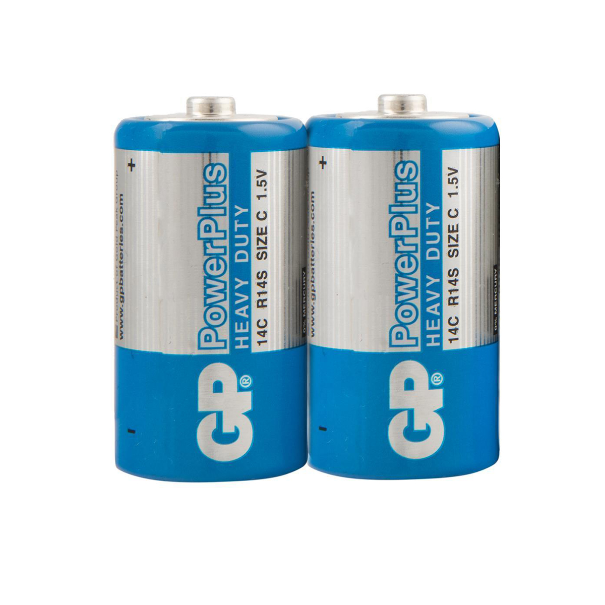 Батарейка gp powerplus 14cebra-2s2  тип с (2 шт. в слюде) (12/240)