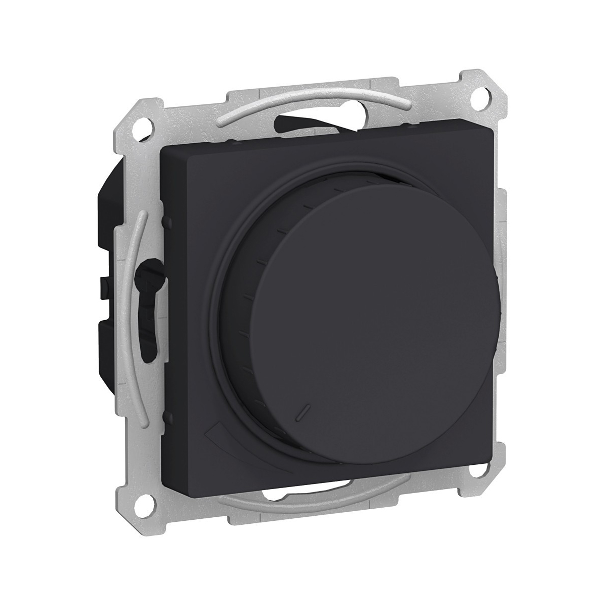 Диммер "atlasdesign" (механизм) 400 вт, карбон (1/8/16) "schneider"