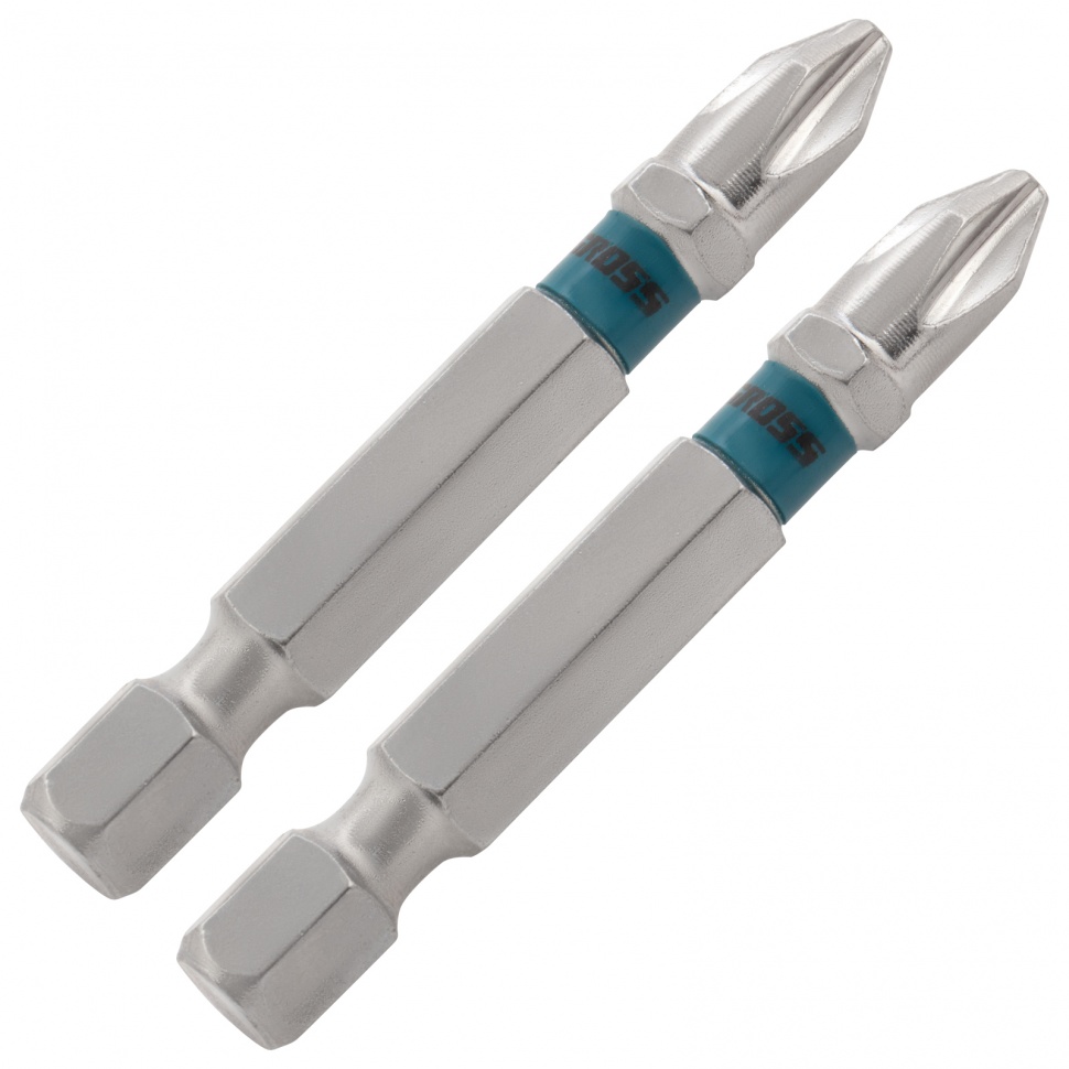 Набор бит РН2 х 50, сталь S2, 2 шт. Gross (11357)