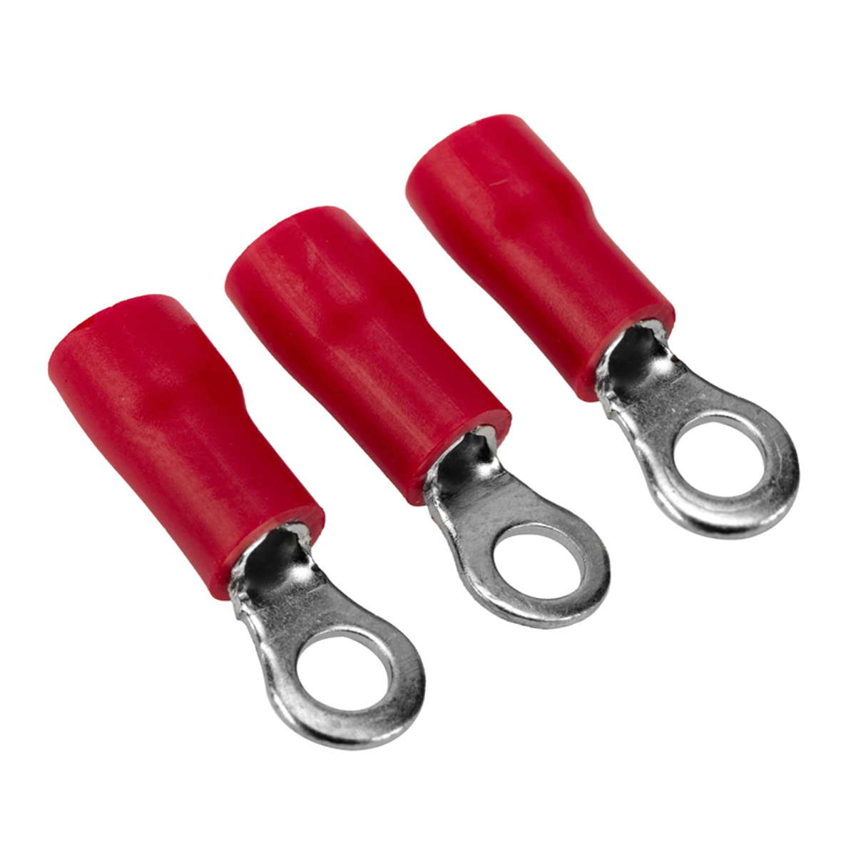 Наконечники кольцевые изолир. нки 1.5-3.5  d 3,7 мм упак. 10 шт (красные) (1/10) "rexant" 08-0012-10