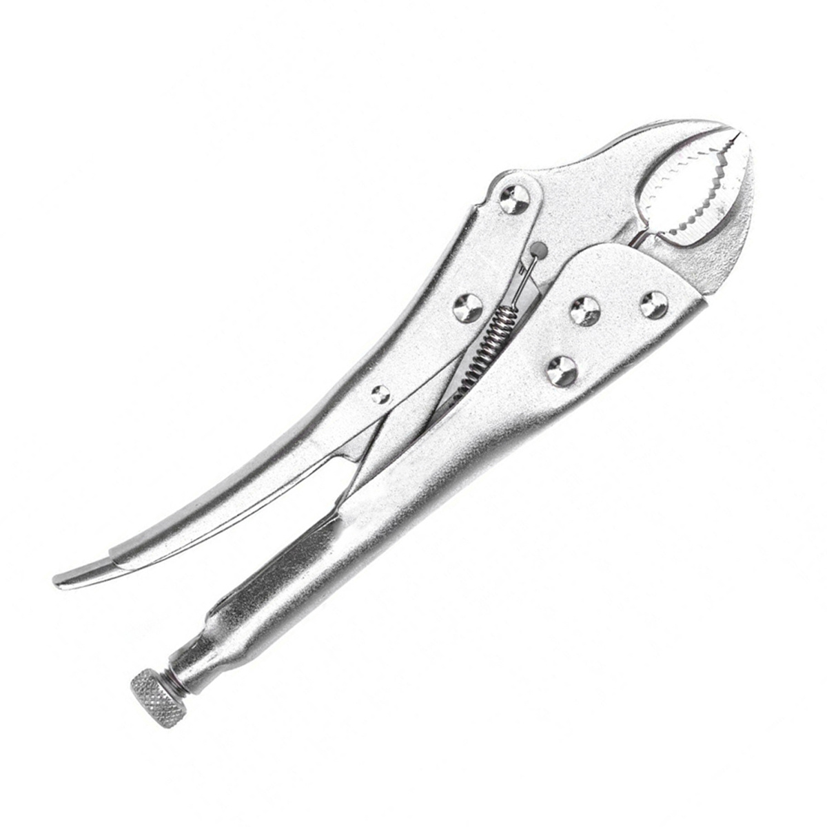 Зажим ручной 250 мм полукруглый захват (1/6/48)  "кедр"  145-0009