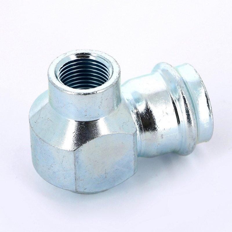 Угол пресс-В 28x1/2" оцинкованная сталь Prestabo VIEGA