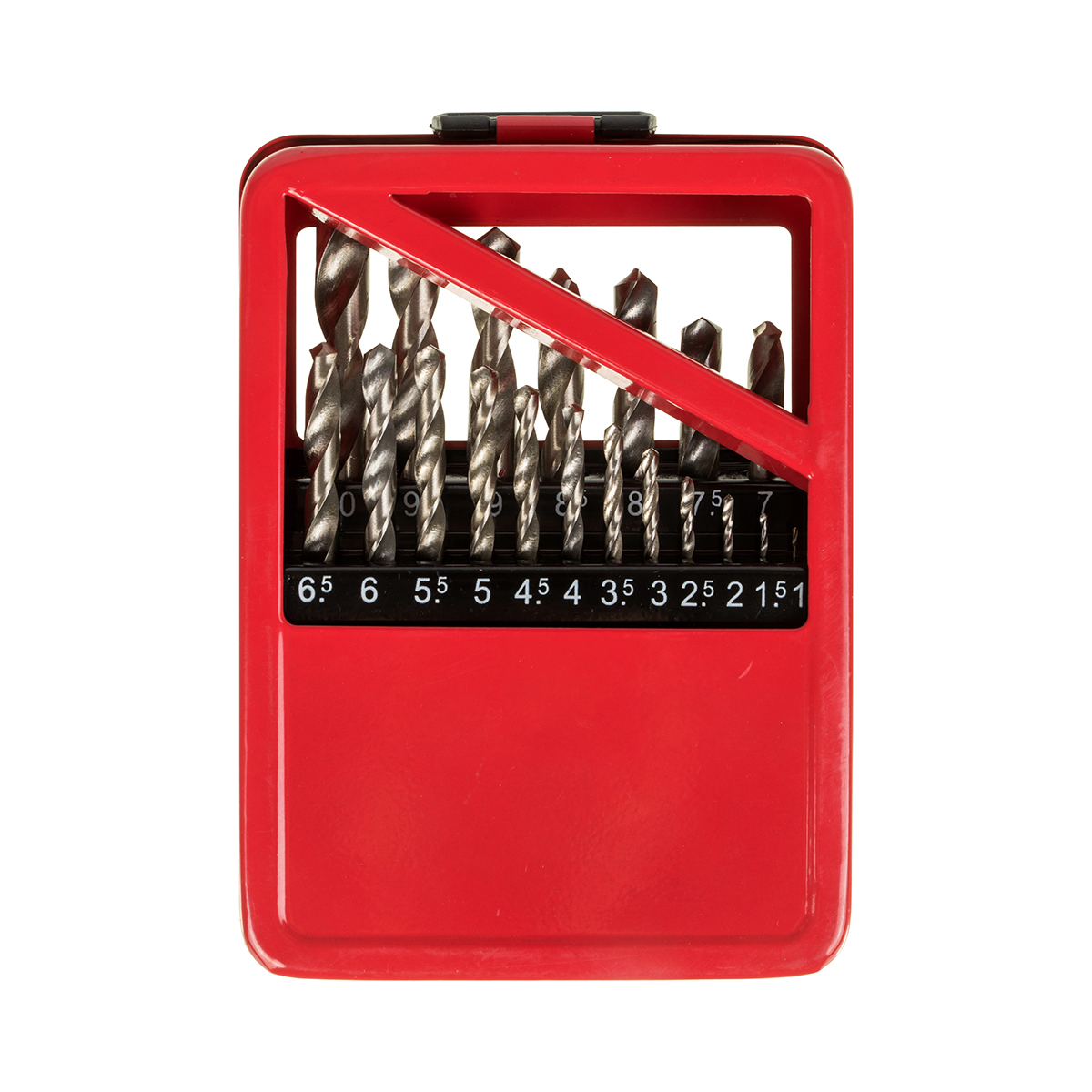 Сверла по металлу 1-10 мм набор 19 шт. (1/5) "вихрь"