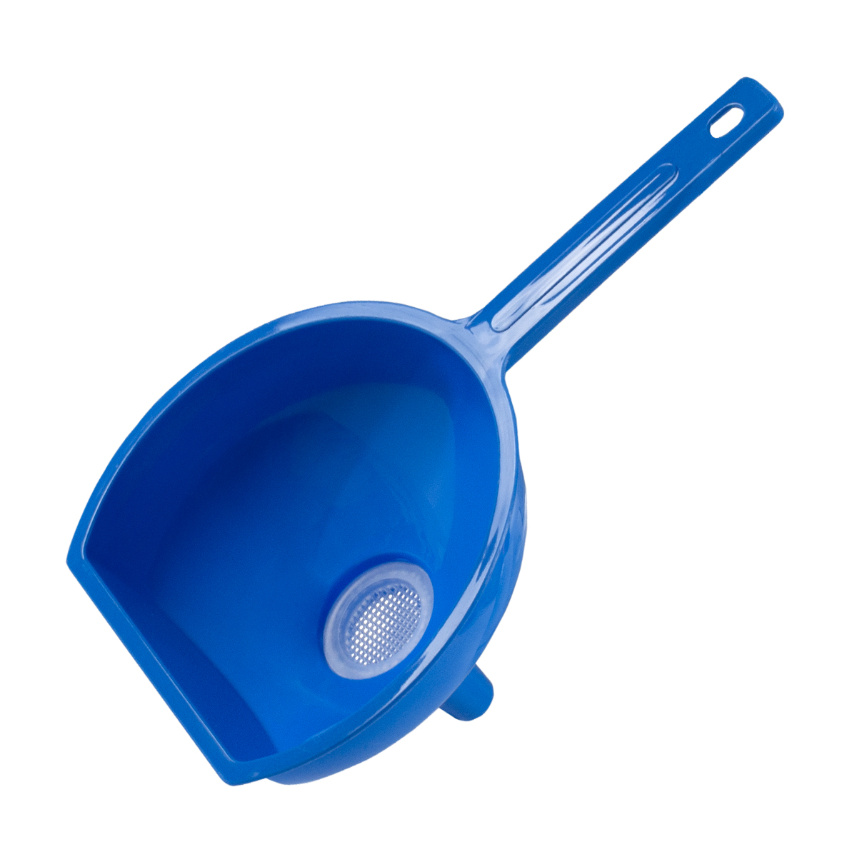 Воронка пласт. 13*11 см с ситечком и ручкой (5/40) "мультидом"  мг76-60