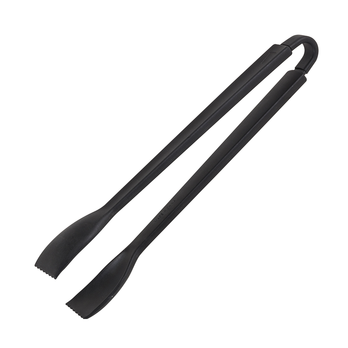 Щипцы кухонные "ordinario" 30,5*4*7 см, нейлон (черный) (1/24/144) "mallony"