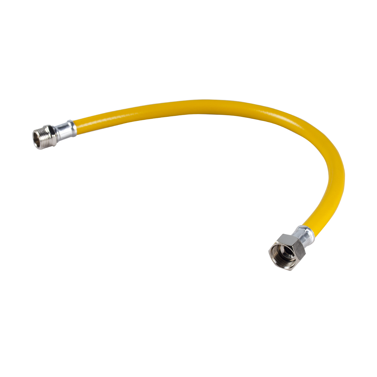 Шланг пвх для газа  1/2" 10*15  0,5 м гайка-штуцер (1/160) "elka"