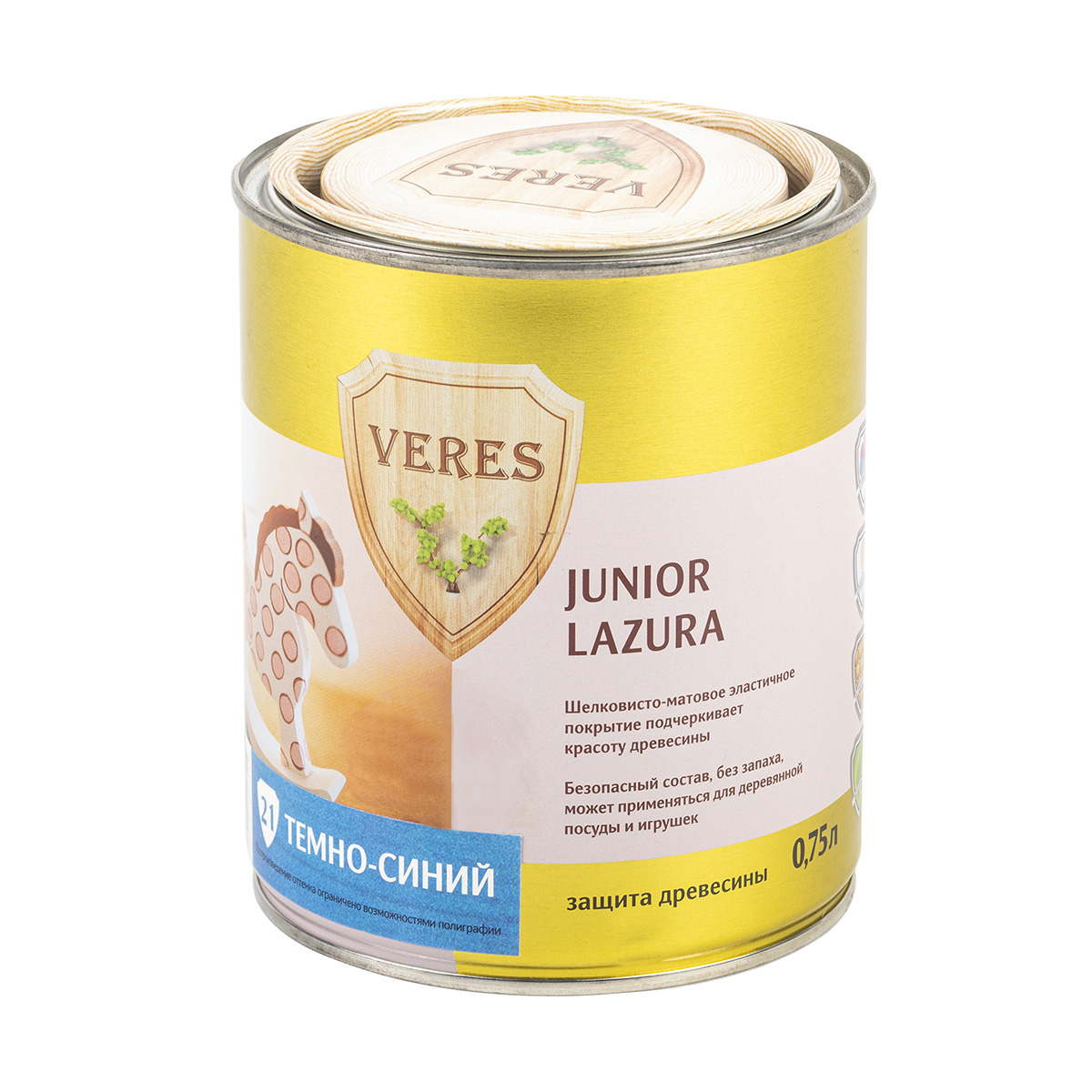 Верес джуниор №21 темно-синий 0,75 л (1/4) "veres"