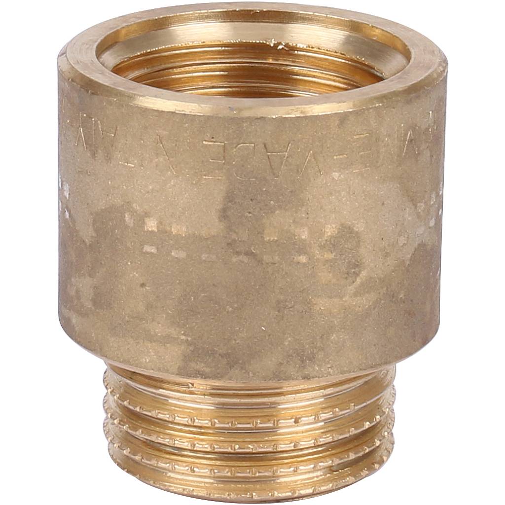 Удлинитель резьбовой 1/2" x 20 мм НР-ВР латунь TIEMME