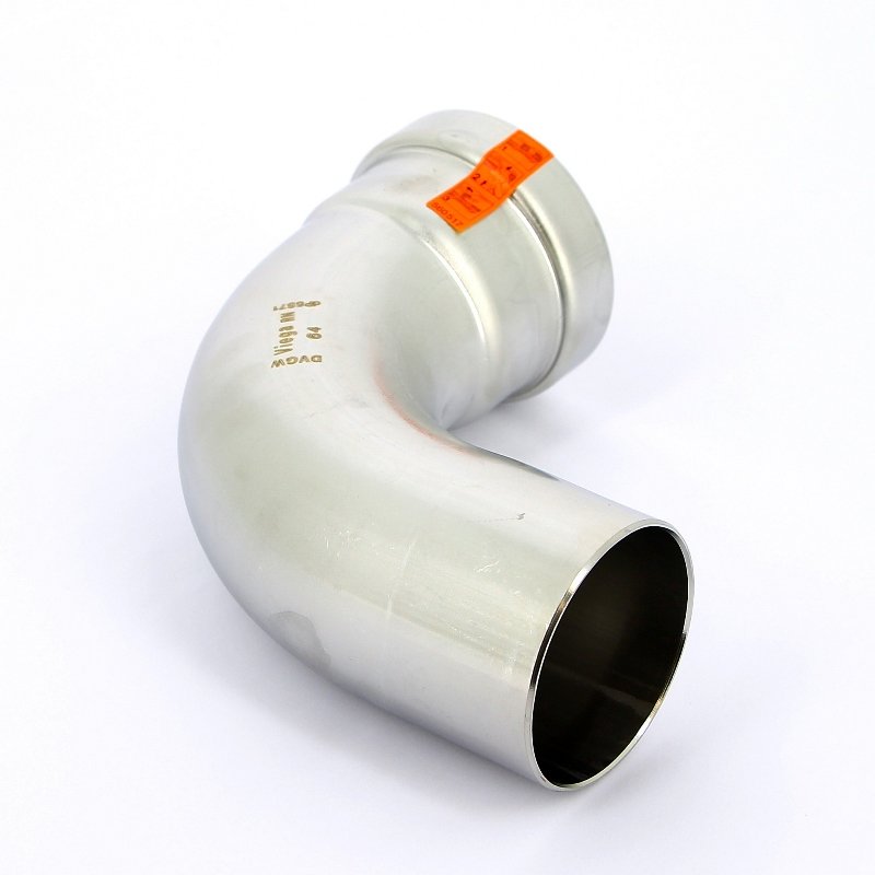 Угол-вставка пресс 64 нержавеющая сталь Sanpress Inox VIEGA