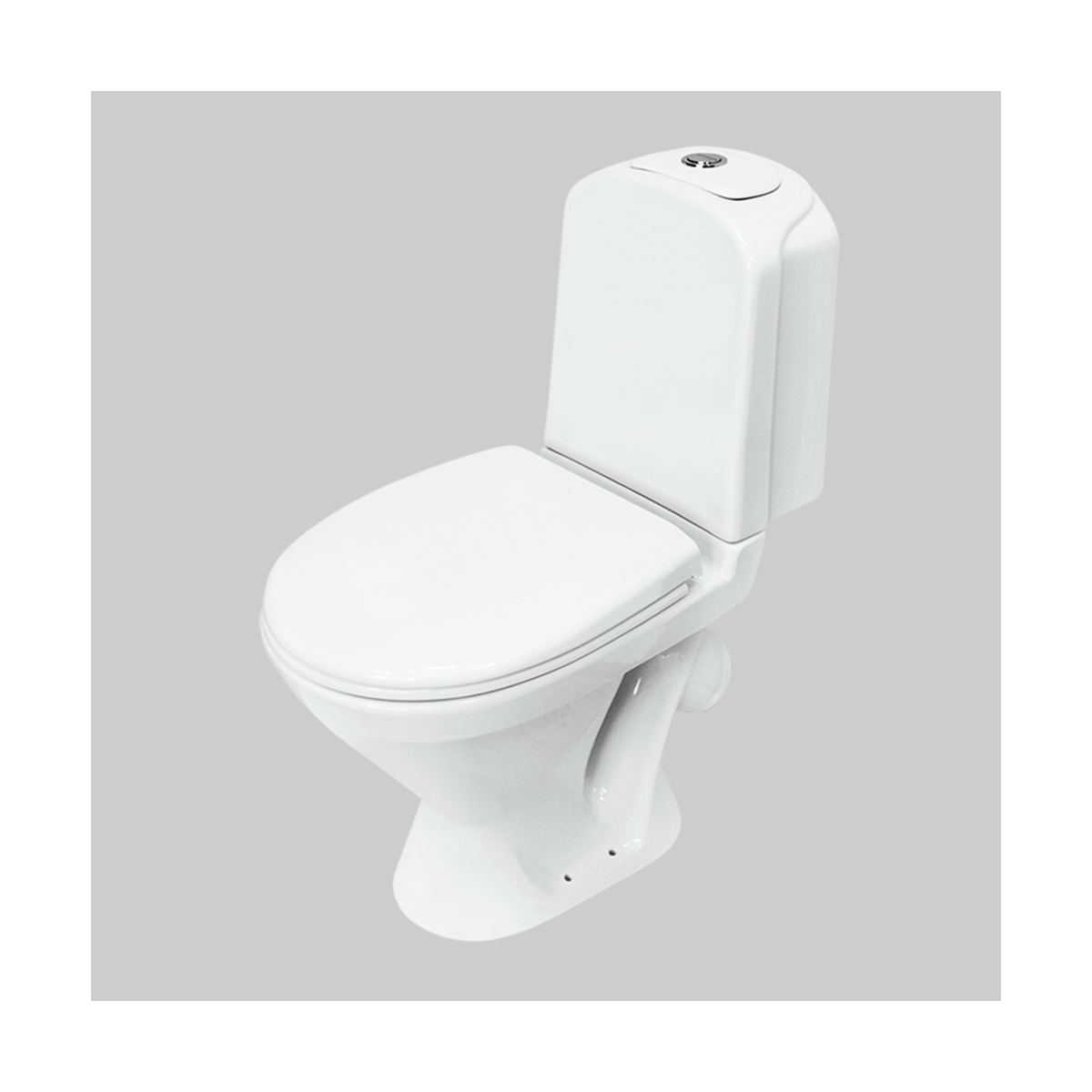 Унитаз напольный "classic" белый "sanita luxe"  wc.cc/classic/2-dm/wht.g/s1