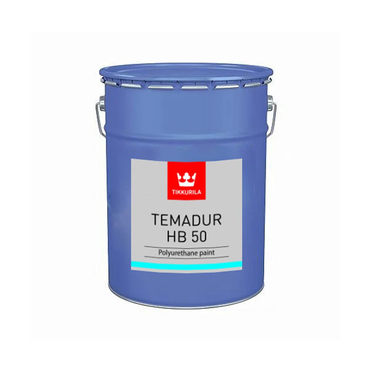 Краска полиуретановая "темадур" hb50 tcl 8,1 л (1/44) "тиккурила"