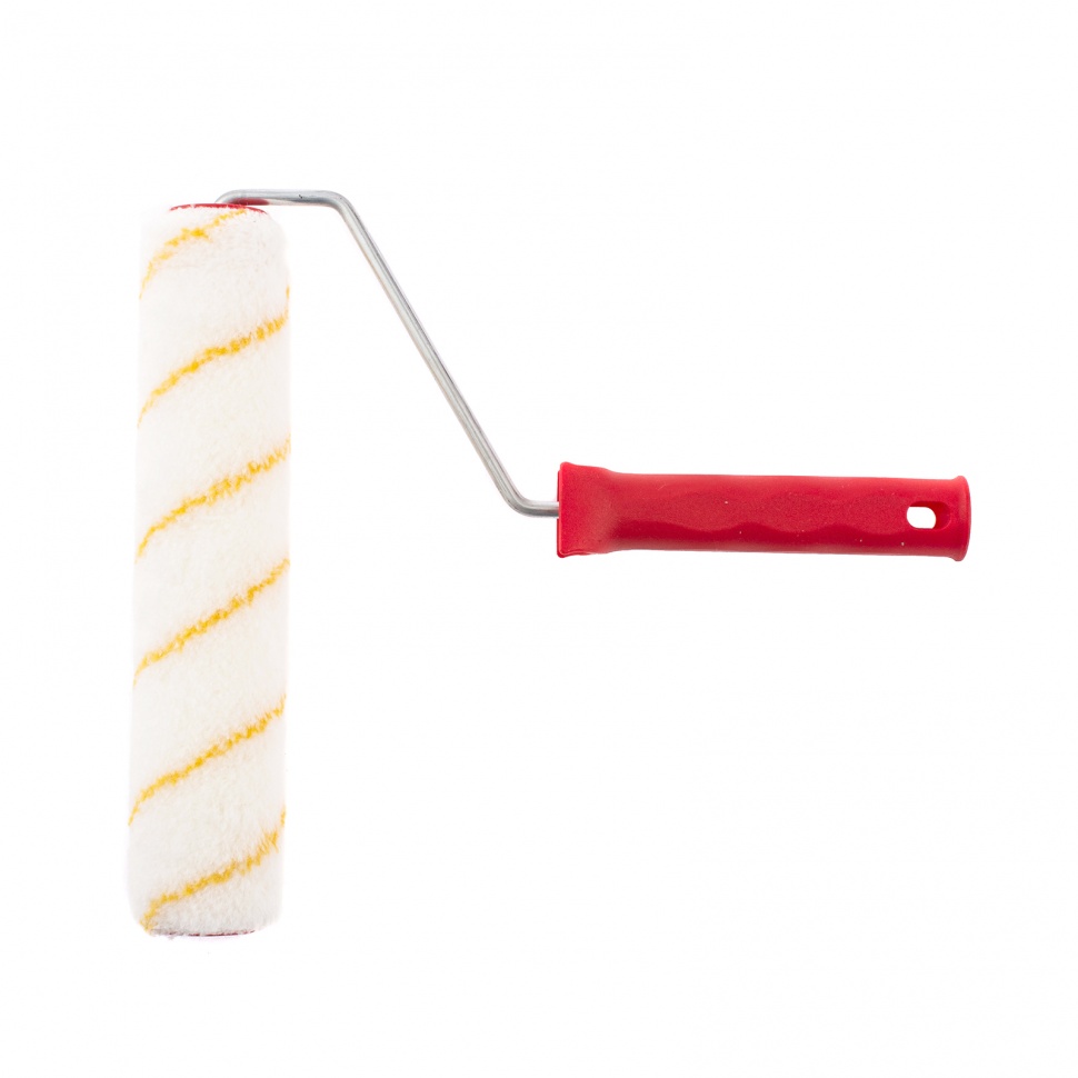 Валик для внутренних работ синтетический, 250 мм, ворс 12 мм, D 36 мм, D ручки 6 мм, полиакрил Matrix (80881)